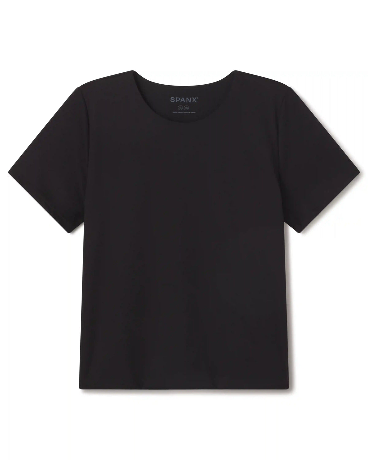 SPANXsmooth® Jersey Crewneck Tee | Classic Black
