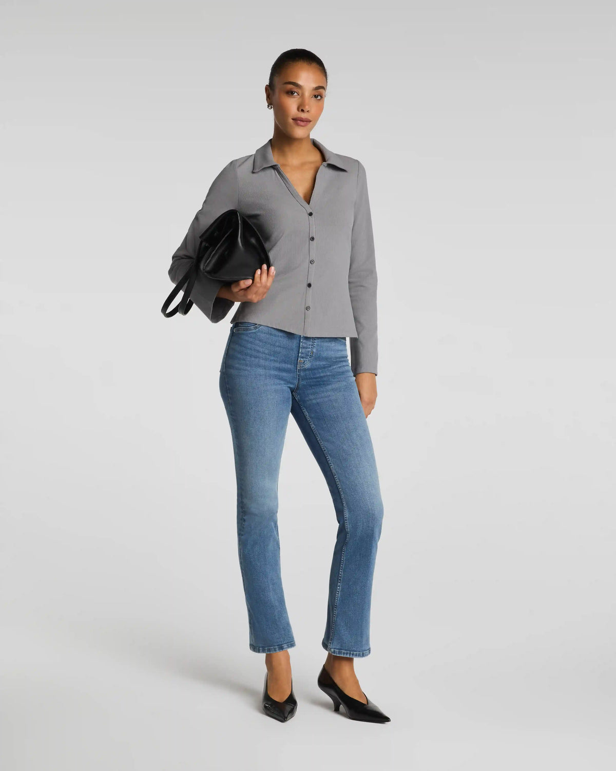 SPANXshape® EveryWear Pull-On Kick Flare Jeans