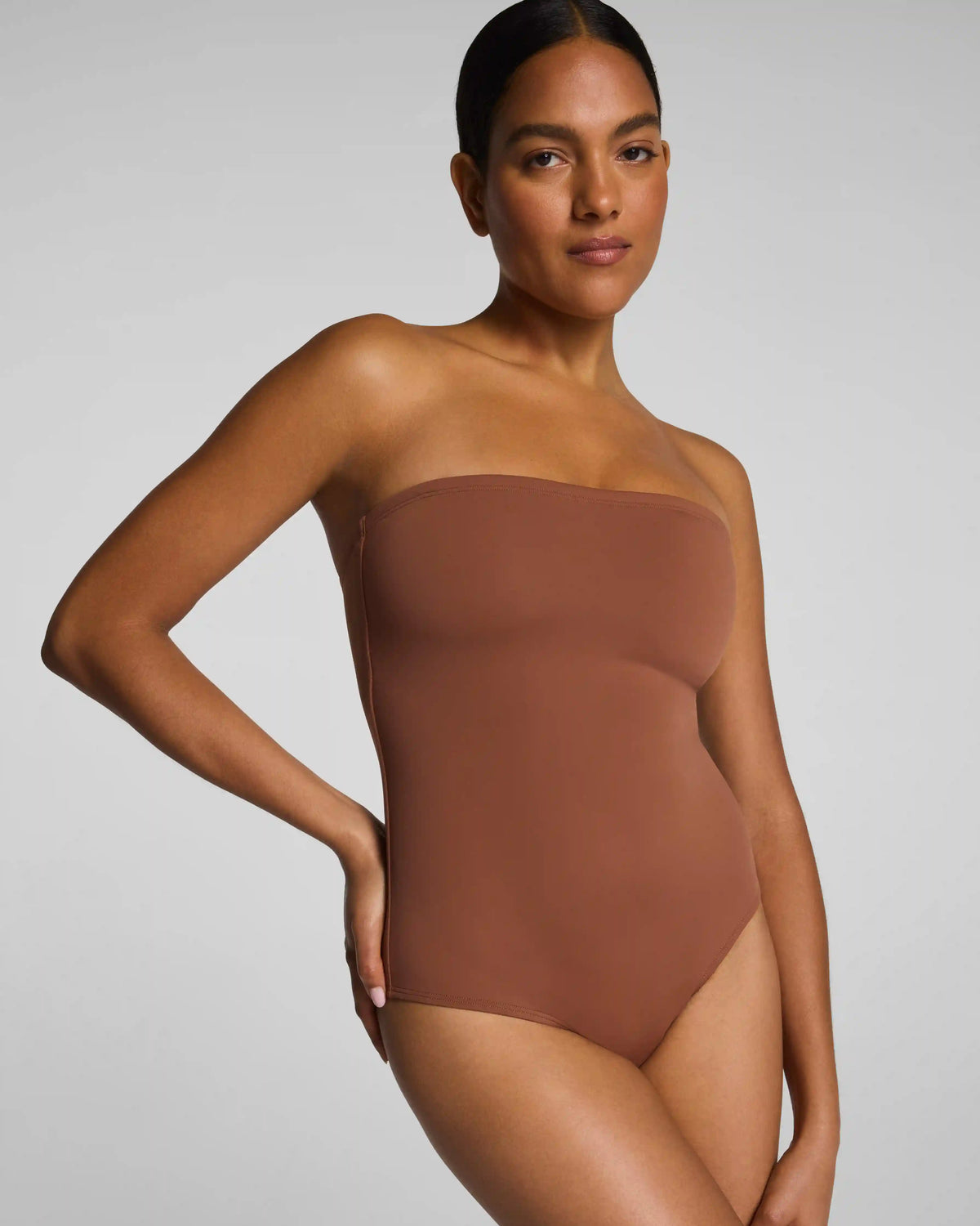 SPANXshape® Swim Bandeau One Piece