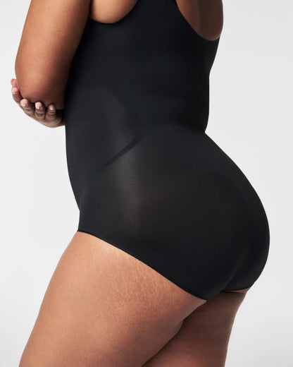 SPANXsculpt® OnCore Open-Bust Brief Bodysuit | Very Black