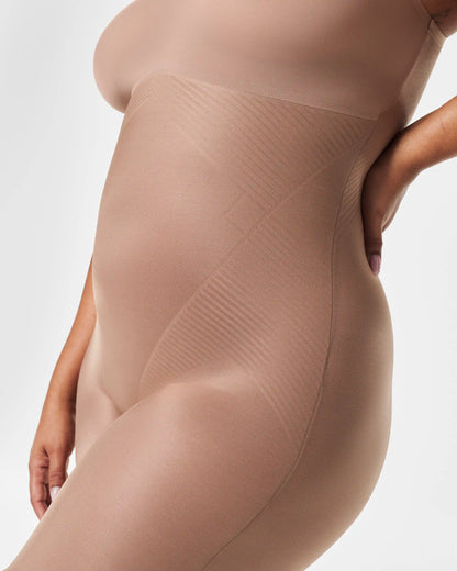 SPANXshape® Invisible Mid-Thigh Bodysuit | Cafe Au Lait