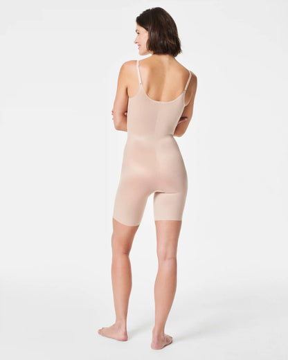 SPANXshape® Invisible Mid-Thigh Bodysuit | Champagne Beige