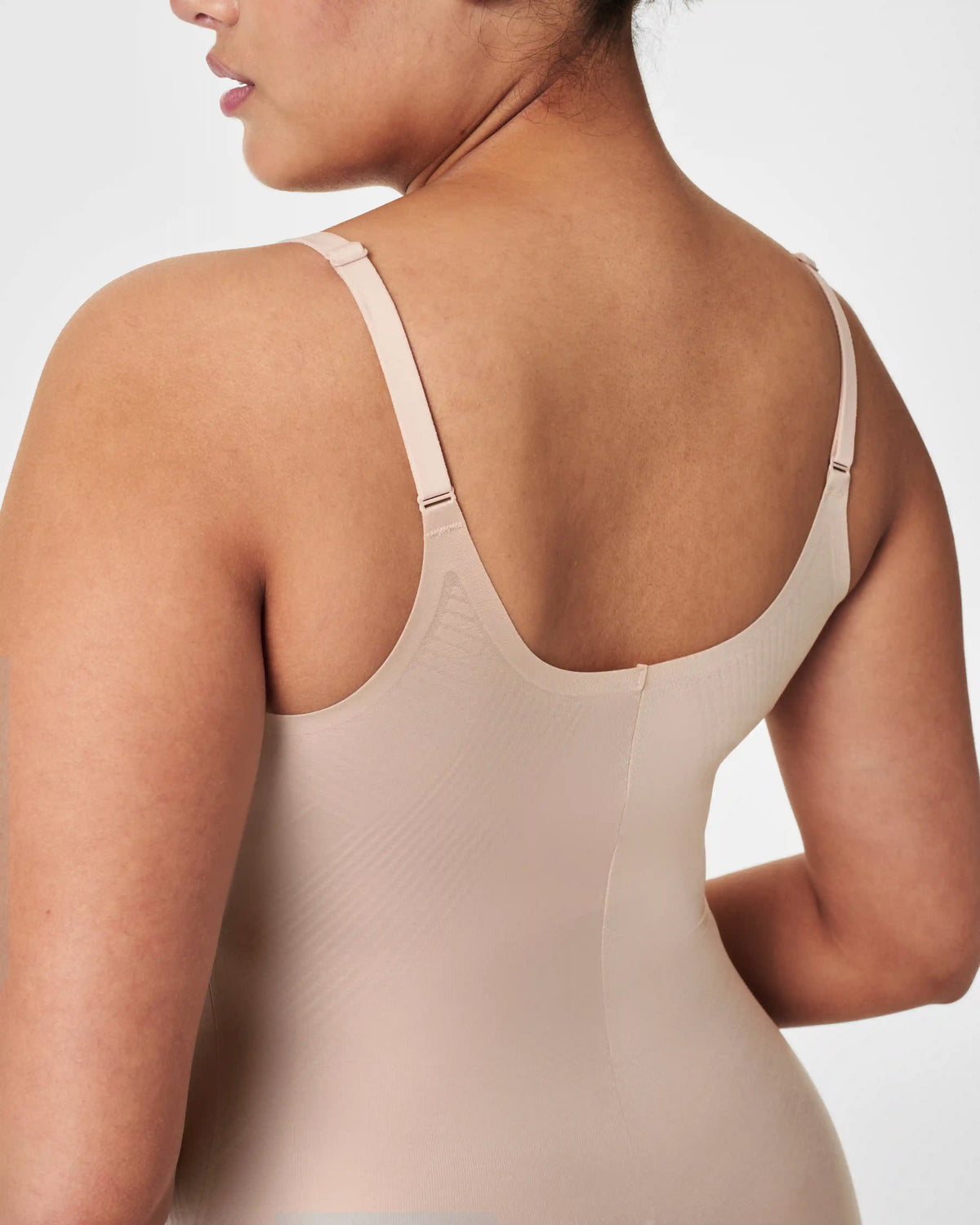 SPANXshape® Invisible Mid-Thigh Bodysuit | Champagne Beige
