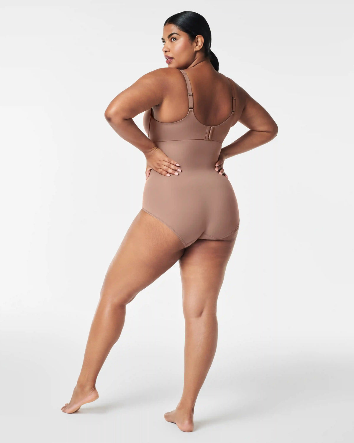 SPANXsculpt® Seamless Power High-Waisted Brief | Cafe Au Lait