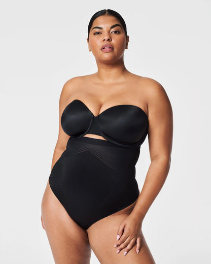 SPANXshape® Invisible High-Waisted Thong | Very Black