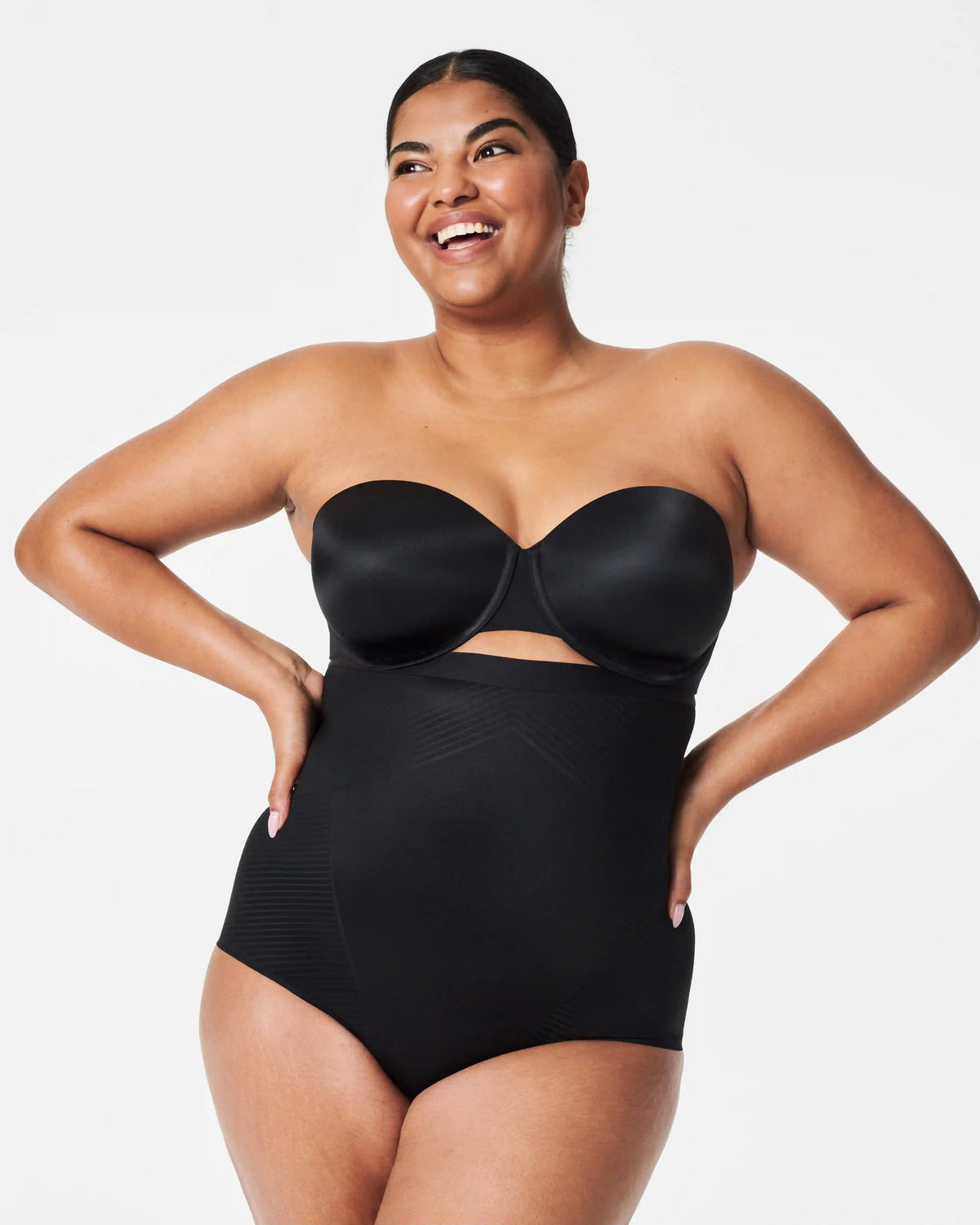 SPANXshape® Invisible High-Waisted Brief | Very Black