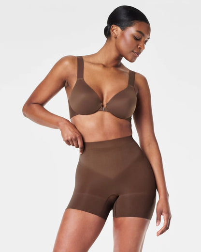 SPANXsculpt® Seamless Power Shorty | Chestnut Brown