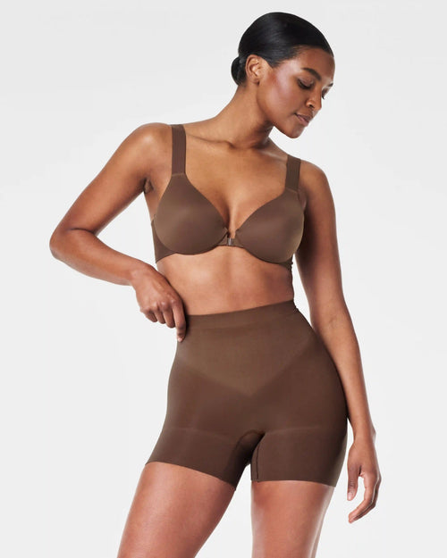 SPANXsculpt® Seamless Power Shorty | Chestnut Brown