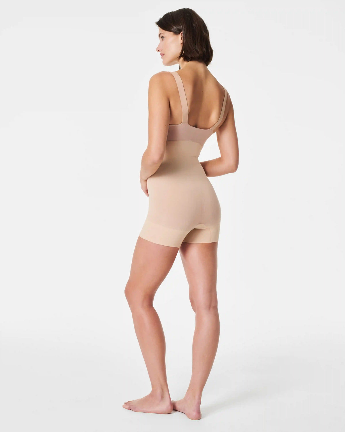 SPANXsculpt® Seamless Power High-Waisted Shorty | Soft Nude