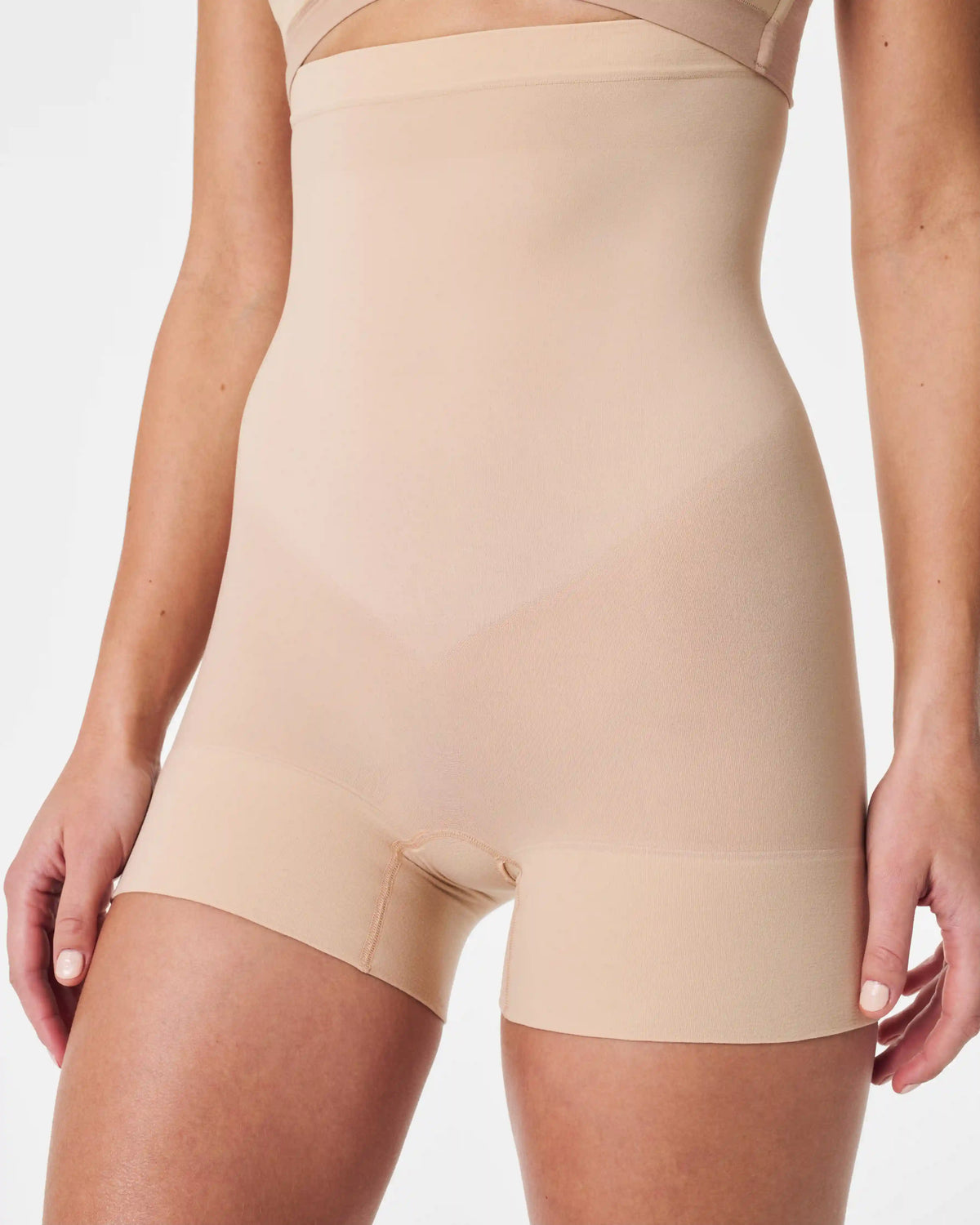 SPANXsculpt® Seamless Power High-Waisted Shorty | Soft Nude