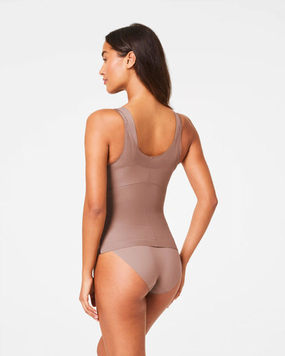 SPANXshape® Satin-X™ Open-Bust Cami | Cafe Au Lait