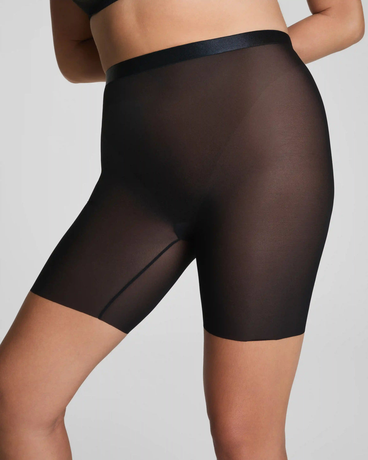 SPANXsupersmooth® SheerSense Mid-Thigh Short | Very Black