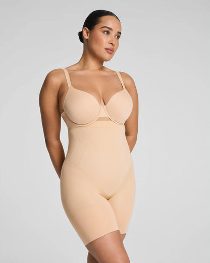 SPANXsculpt® GoFigure High-Waisted Mid-Thigh Short | Honey