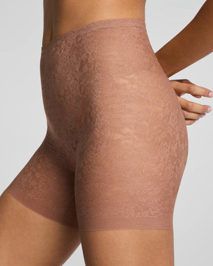 SPANXsupersmooth® Day to Date Night Lace Girlshort | Cinnamon