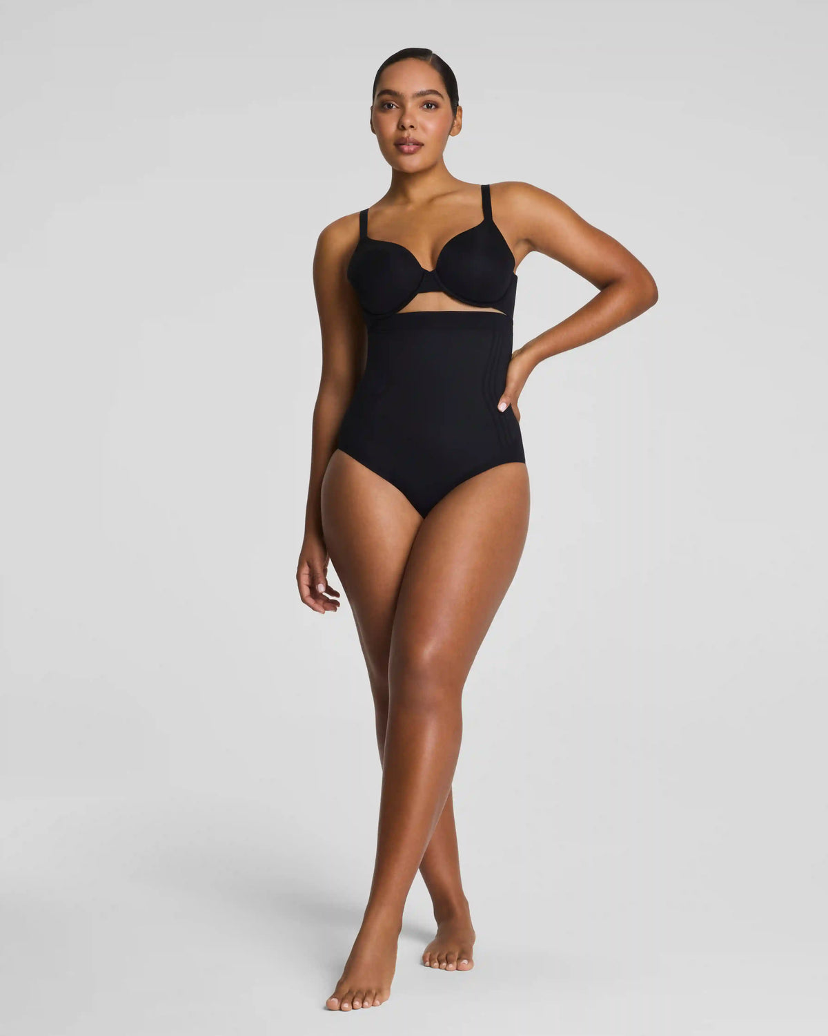 SPANXsculpt® GoFigure High-Waisted Brief | Very Black