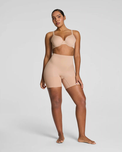 SPANXsculpt® GoFigure Mid-Thigh Short | Chai