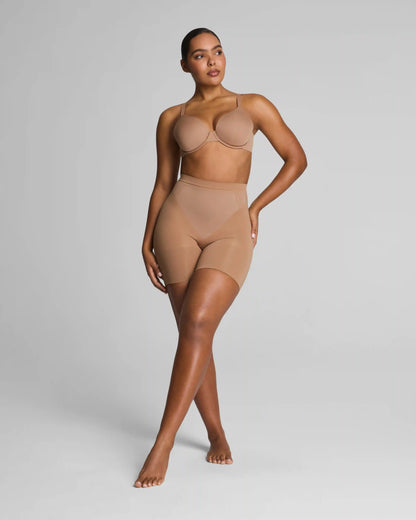 SPANXsculpt® GoFigure Mid-Thigh Short | Cinnamon