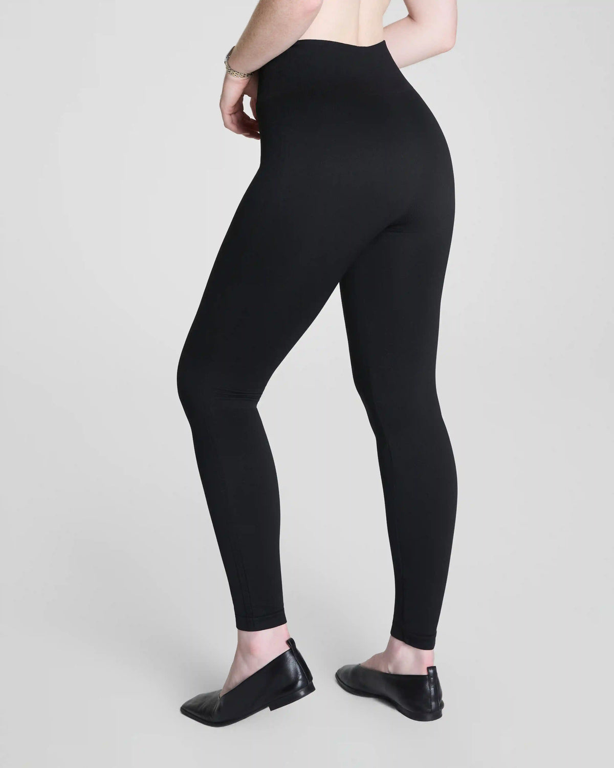 SPANXshape® Ribbed Knit Legging | Classic Black