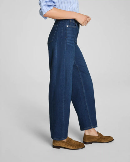 SPANXshape® Authentic 360 Barrel Leg Jeans | Adriatic Blue