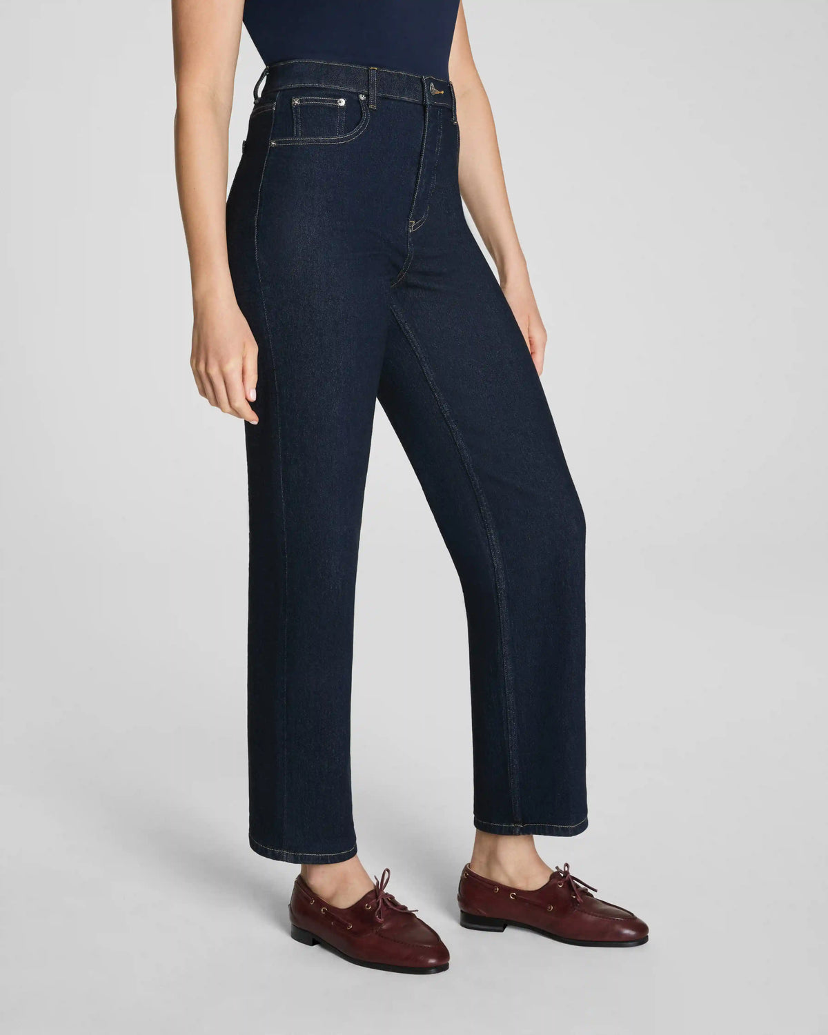 SPANXshape® Authentic 360 90s Straight Leg Jeans | Marina