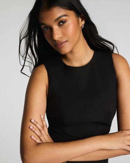 SPANX® WellSuited Sleeveless Crewneck Mini Dress | Classic Black