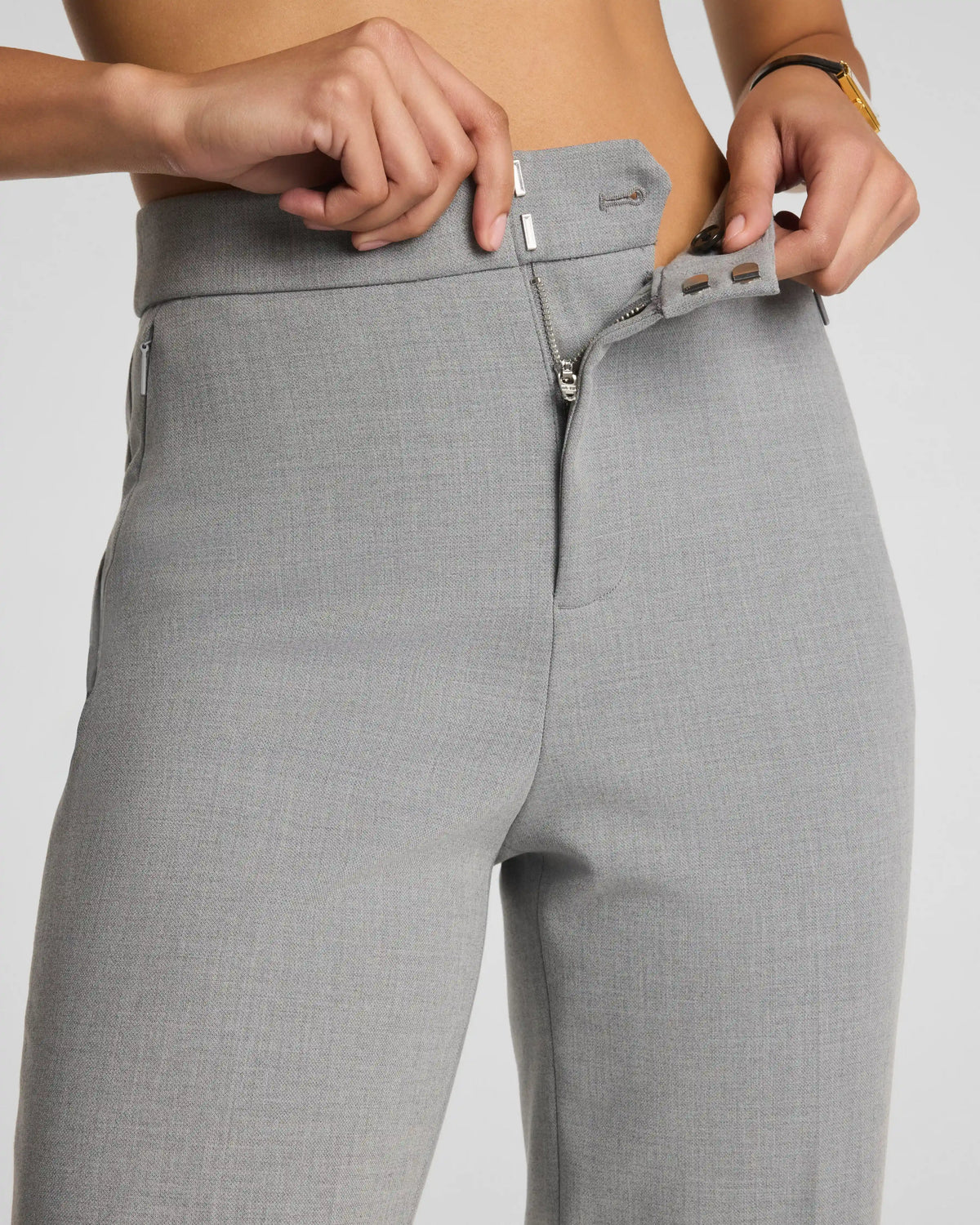 SPANXsupersmooth® WellSuited 360 Slim Straight Pant | Heather Grey
