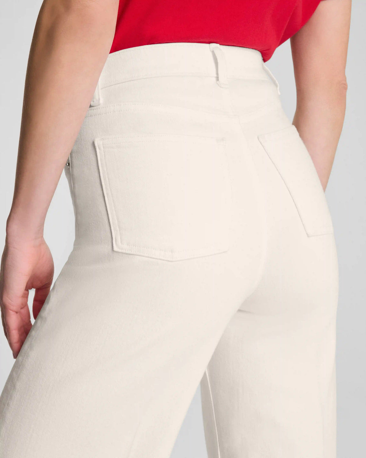 SPANXshape® Authentic 360 Wide Leg Jeans | Alabaster