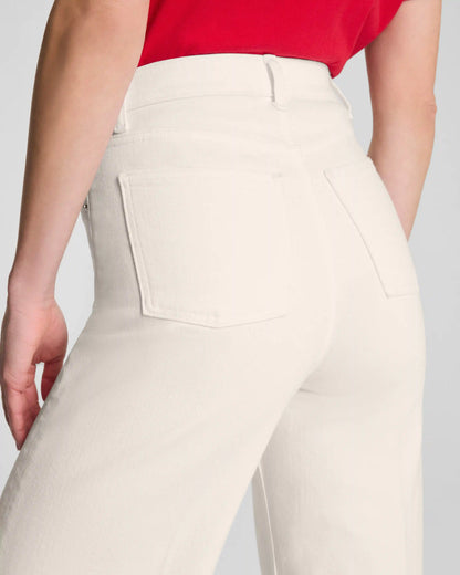 SPANXshape® Authentic 360 Wide Leg Jeans | Alabaster