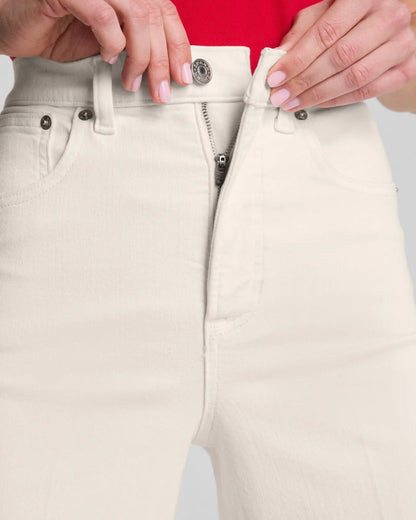 SPANXshape® Authentic 360 Wide Leg Jeans | Alabaster