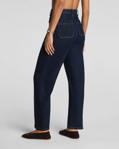 SPANXshape® Authentic 360 Utility Barrel Leg Jeans | Marina