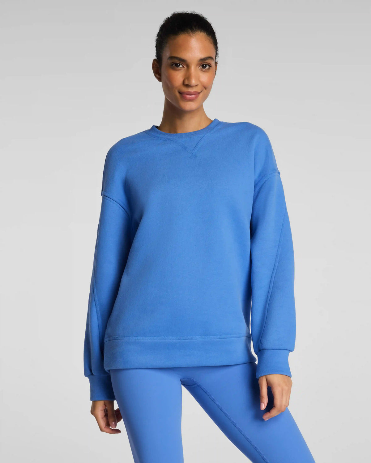 SPANX® BoostUp Cotton Fleece Crewneck Tunic