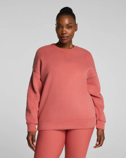SPANX® BoostUp Cotton Fleece Crewneck Tunic
