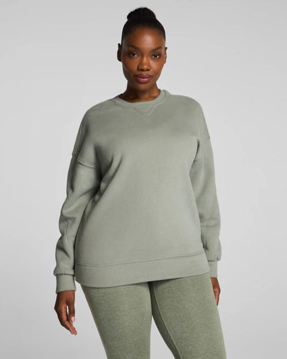 SPANX® BoostUp Cotton Fleece Crewneck Tunic
