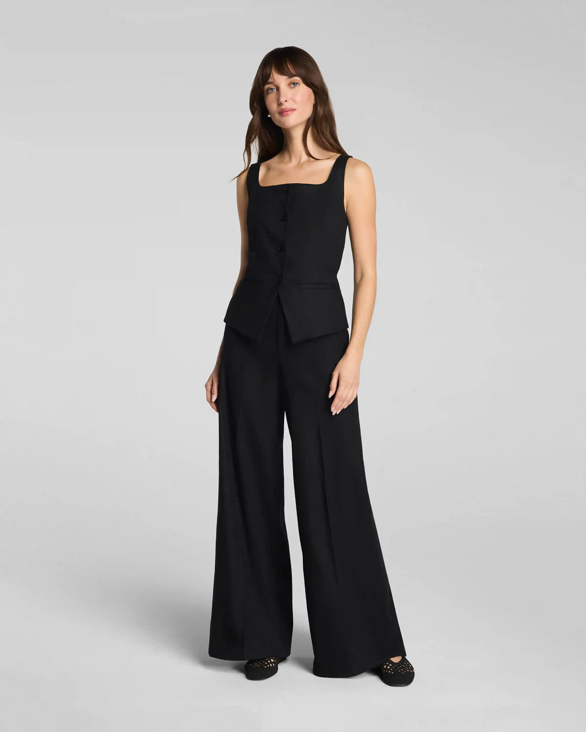 SPANX® EasyBreezy Cotton Linen Super Wide Leg Pant