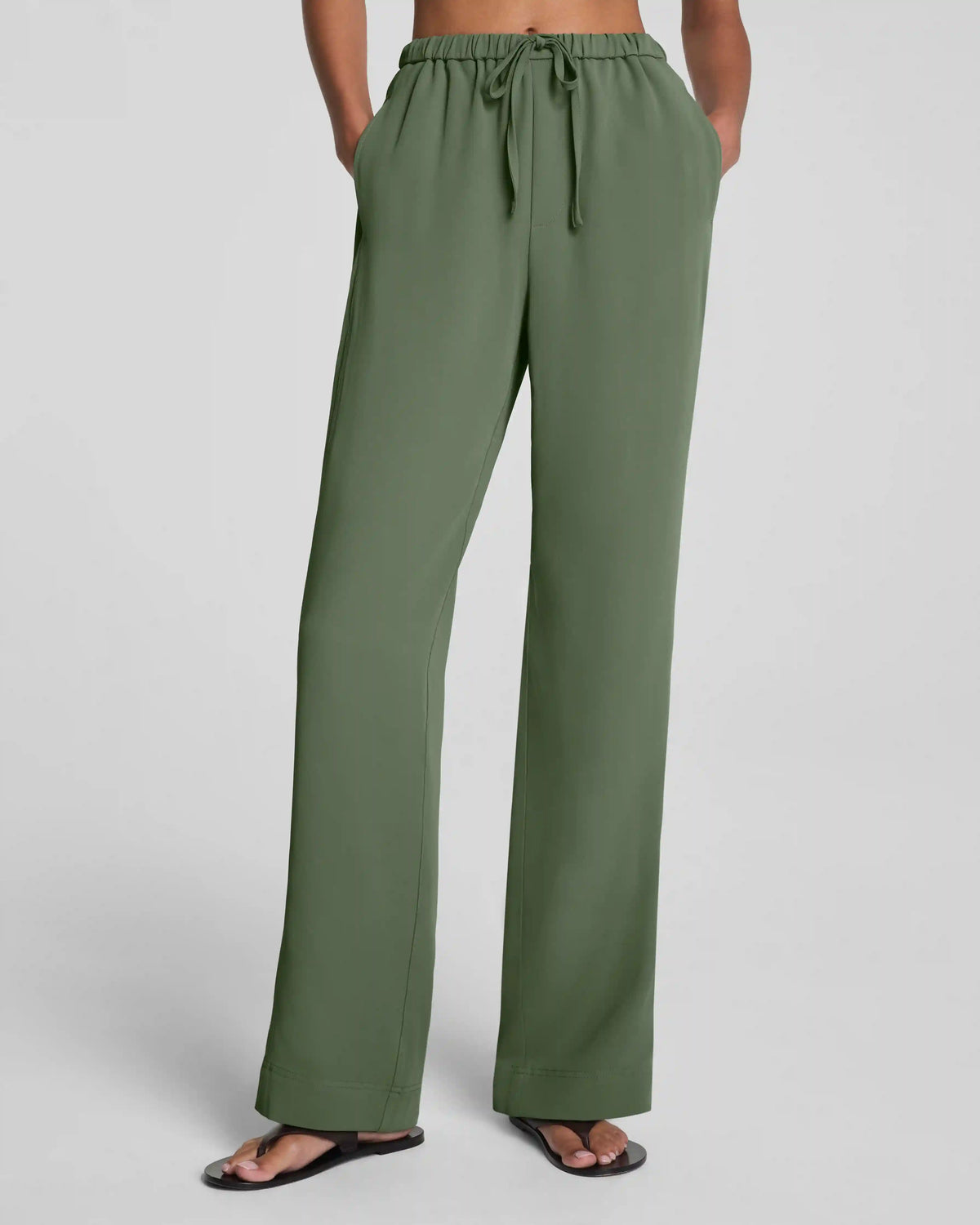 SPANX® CarryOn Straight Leg Pant | Eucalyptus