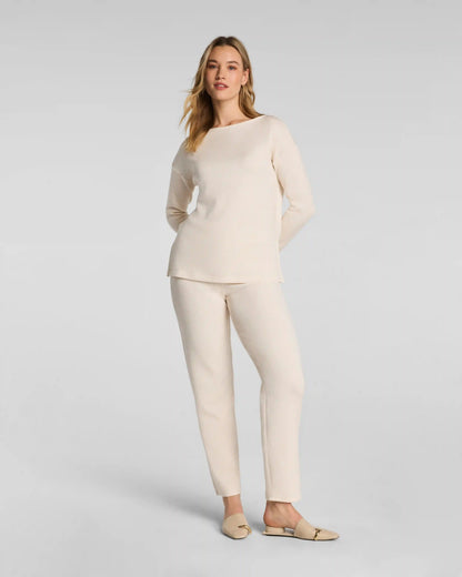 SPANX AirEssentials® Boatneck Tunic | Oatmeal Heather