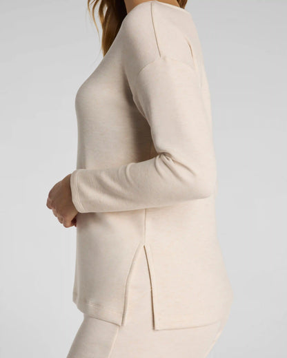 SPANX AirEssentials® Boatneck Tunic | Oatmeal Heather