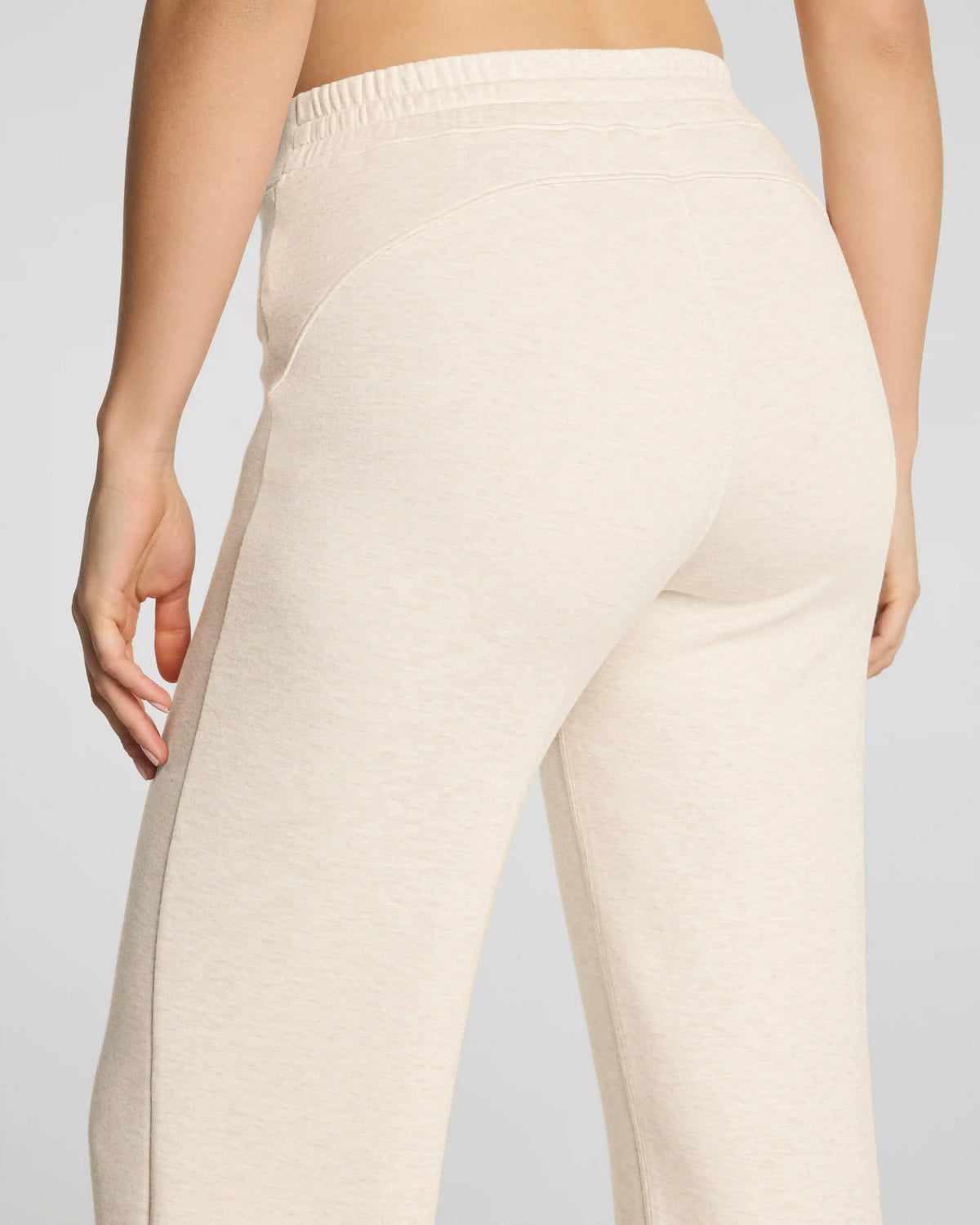 SPANX AirEssentials® Straight Leg Pant | Oatmeal Heather