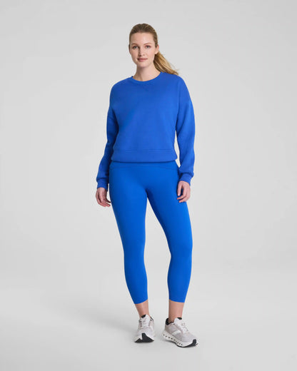 SPANX® BoostUp Cotton Fleece Crewneck | Current