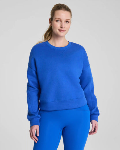 SPANX® BoostUp Cotton Fleece Crewneck