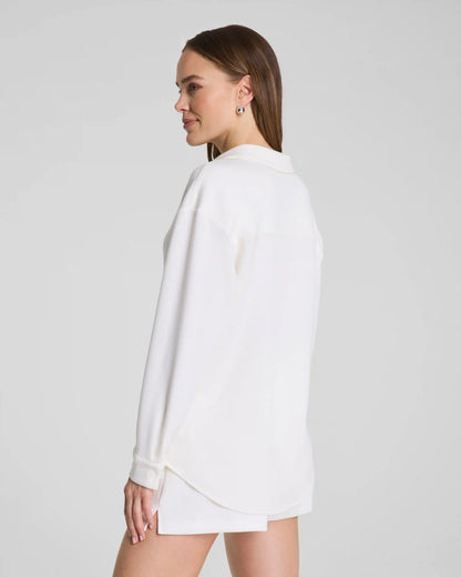 SPANX® AirEssentials® Oversized Button Down | Powder