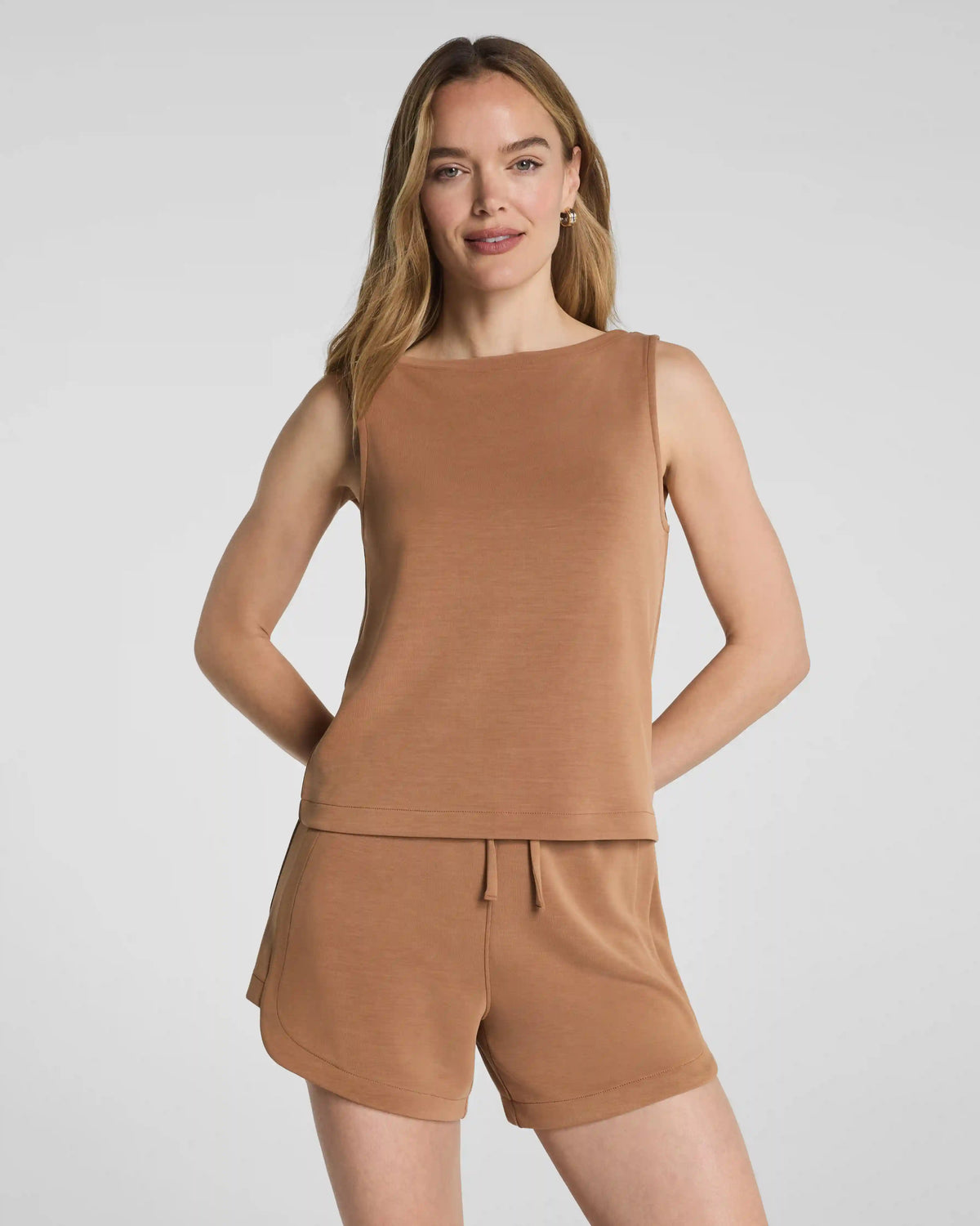 SPANX AirEssentials® Sandwashed Boatneck Tank