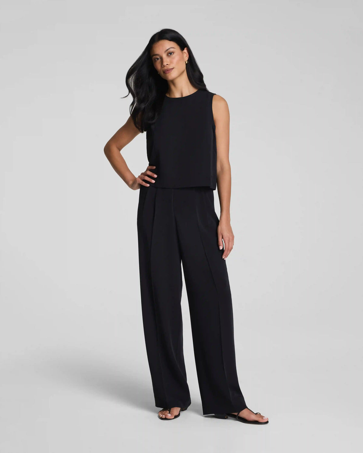 SPANX® CarryOn Pleated Wide Leg Pant
