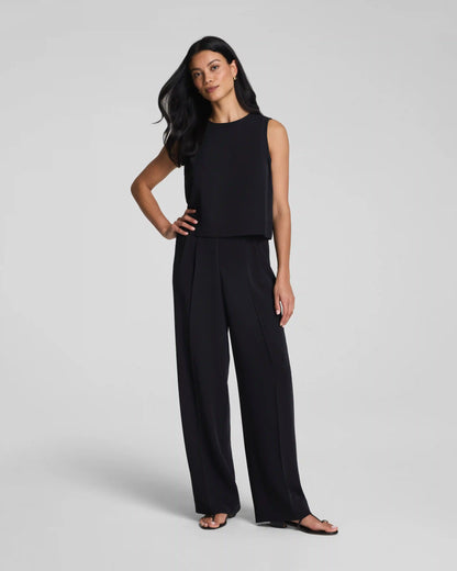 SPANX® CarryOn Pleated Wide Leg Pant