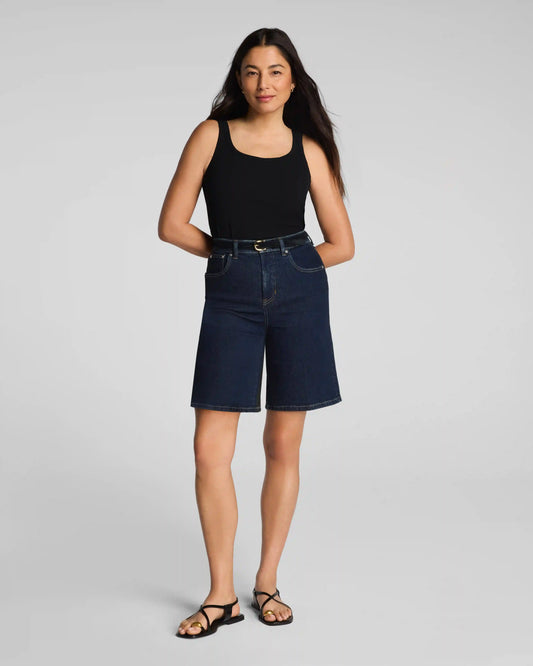 SPANXshape® Authentic 360 Jean Short, 10" | Marina