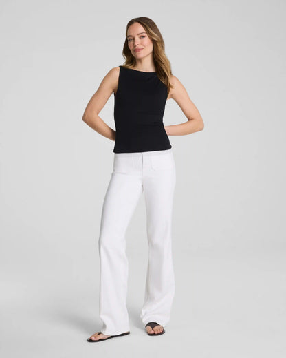 SPANXsmooth® Jersey High Neck Tank | Classic Black
