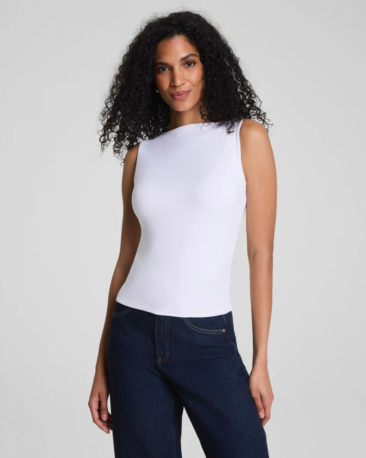 SPANXsmooth® Jersey High Neck Tank
