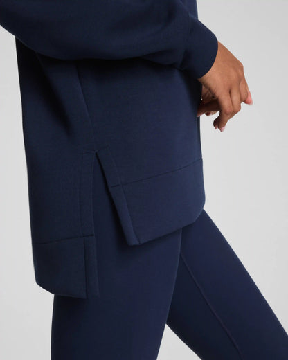 SPANX AirEssentials® Half Zip Tunic | Timeless Navy