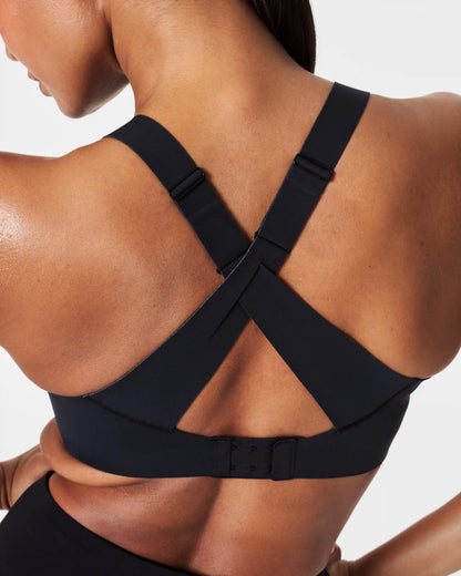 SPANX® BoostUp Medium Impact Sports Bra | Very Black