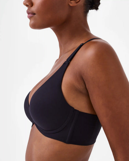 SPANXsmooth® Bra-llelujah!® Adjustable Plunge Wireless Lift Bra | Very Black